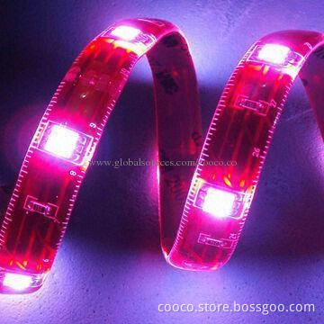 Flexible LED Strip, 30,000-hour Long Lifespan, CE, RoHS Marks